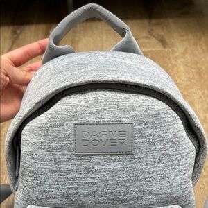 Dagne Dover Heather Gray Mini Backpack